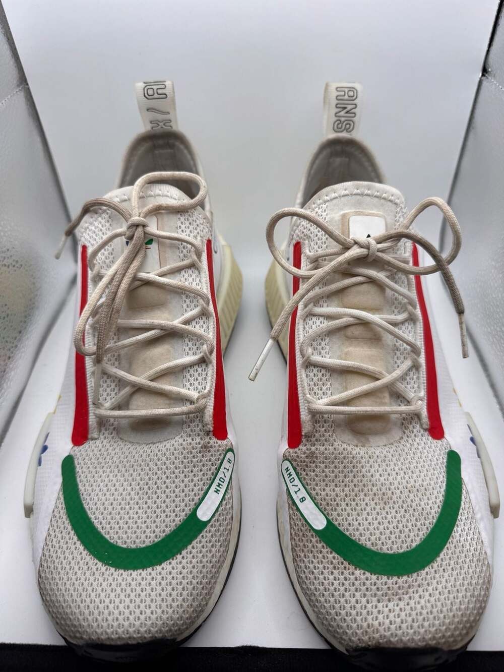 adidas NMD_R1 V2 'Unity Graphic' White GX8108 Men's Size 8